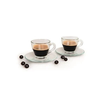 Immagine di Excelsa Brasilia Set Tazze caffè con Piattino, 2 unità (Confezione da 1), 6