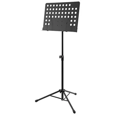 Immagine di World Rhythm WR 402 Leggio per spartiti Orchestral Supporto regolabile in altezza con fermapagina e base treppiedi