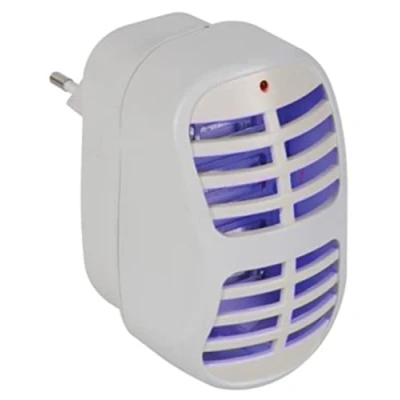 Immagine di Perel Killer per insetti, elettrico, LED UV, tensione di rete 900 V, 20 m², bianco