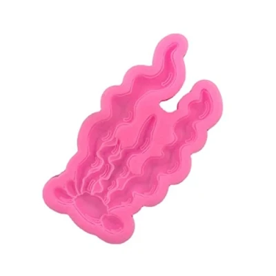 Immagine di TTOA Stampo per fondente in silicone con alghe di corallo Mare a tema zucchero glassa