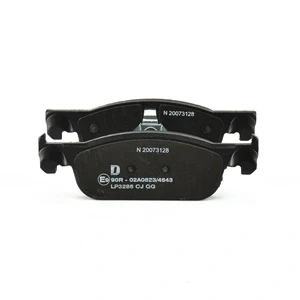 Immagine di DELPHI LP3286 Kit pastiglie freno Non predisposto per contatto segnalazione usura con lamierino anticigolío senza accessori RENAULT: Clio 4, Twingo 3