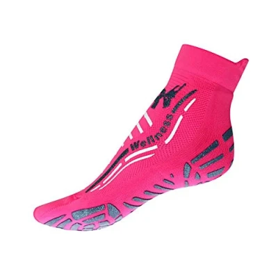 Immagine di R EVENGE Calcetín Wellness Classic calzetti, Fucsia/Argento, M Unisex Adulto