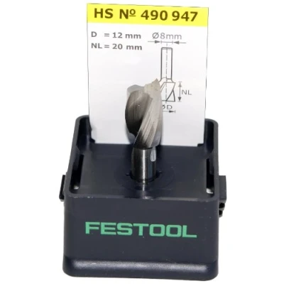 Immagine di Festool Frese elicoidale per scanalature HS Spi S8 D12/20