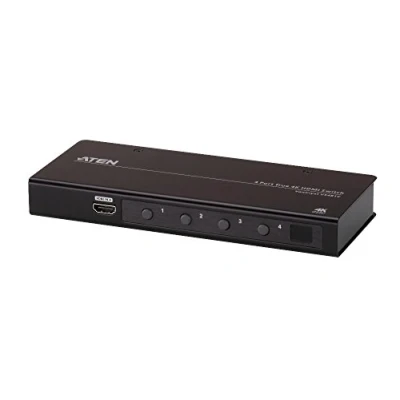 Immagine di ATEN VS481C 4+1 Porte Switch HDMI Controllabile via PC, Con telecomando 4096 x 2160 Pixel