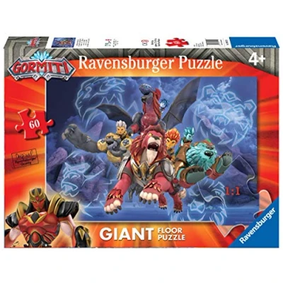 Immagine di Ravensburger Gormiti B Puzzle per Bambini, Multicolore, 60 Pezzi, 03012