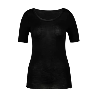 Immagine di Calida True Confidence Maglietta a Maniche Corte da Donna Nero (WS Black 996). S