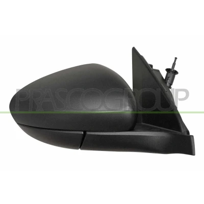 Immagine di Specchio retrovisore esterno Prasco FT4487003 con sensore Dx nero Regolazione:comando cavo flessibile, convesso, senza tinta FIAT: Tipo Station Wagon