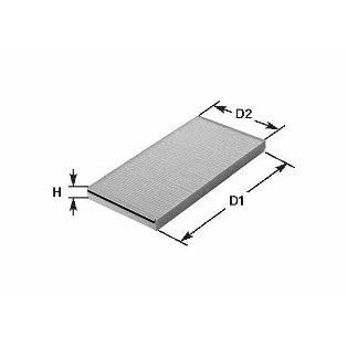 Immagine di CLEAN FILTER NC2089 filtro abitacolo Cartuccia 33mm FIAT: Scudo I Van, Ulysse I, Station Wagon, CITROËN: Jumpy MPV, Van