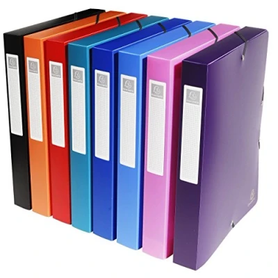 Immagine di Boite de classement exabox dos 40mm polypropylene opaque 7/10e