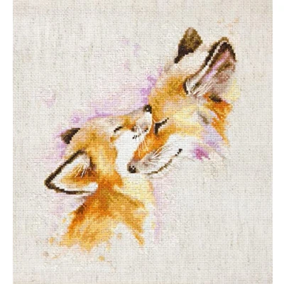 Immagine di Luca S B2312 Schema punto croce contato, cotone, multicolore, 20 x 22,5 cm
