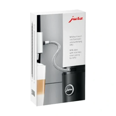 Immagine di Jura Tubo per Latte con Rivestimento in Acciaio Inox HP3, Argento