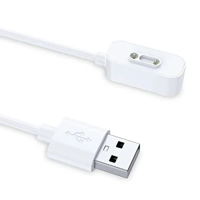 Immagine di TiMOVO Caricatore Compatibile con Xplora X5 Play/Xplora X4, Cavo di Ricarica Magnetico, Dock Adattatore Uscita USB per Play / 4 Bianco
