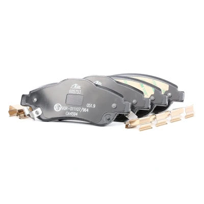 Immagine di ATE 13.0460 5753.2 Kit pastiglie freno con segnalatore acustico usura bulloni pinza accessori HONDA: CR V 4, 3, 2