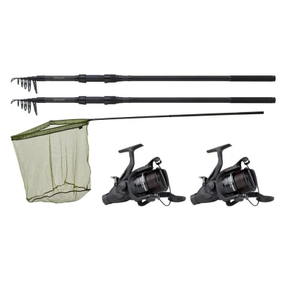 Immagine di JRC Defender 2 Rod Combo Set di Canna da Carpa Telescopica 3.6m (3lb) carpfishing