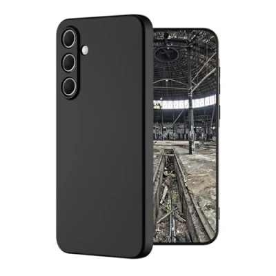 Immagine di JT Berlin BackCase Pankow Soft Backcover per cellulare Samsung Galaxy A55 5G Nero Anti urti
