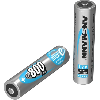 Immagine di Ansmann maxE HR03 Batteria ricaricabile Ministilo (AAA) NiMH 800 mAh 1.2 V 1 pz.