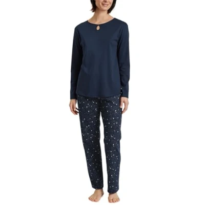 Immagine di CALIDA Sweet Dreams Set di Pigiama, Peacoat Blue, 40 42 Donna