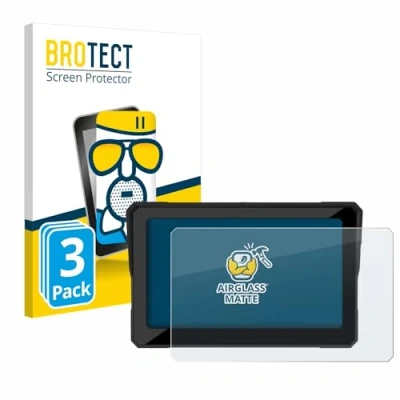 Immagine di brotect Pellicola Vetro Opaca per Carpuride W702 7&quot; (3 Pezzi) Protezione Schermo [Anti Riflesso, Durezza 9H]
