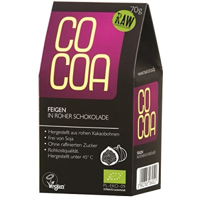 Immagine di Fichi IN CIOCCOLATO CRUDO BIO 70 g COCOA