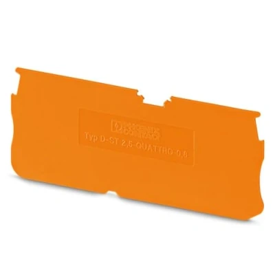 Immagine di Coperchio di chiusura 3030513 D ST 2,5 QUATTRO 0,8 OG Phoenix Contact Contenuto: 50 pz.