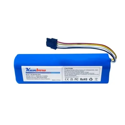 Immagine di Kunbow Batteria agli ioni di litio da 5200 mAh, per Xiaomi Roborock S5, S6, S7, S50, S51, S60, S55, S65, S70, S75, Dreame F9, D9, D10, L10 Pro, Pro Plus, D10s Aspirapolvere 4,88 Wh. )