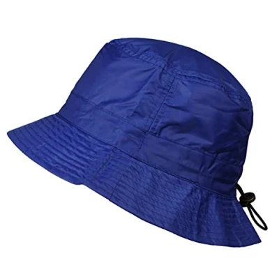 Immagine di Toutacoo, Cappello da Pioggia Bob Regolabile Aspetto Nylon (030 Blu/M L)