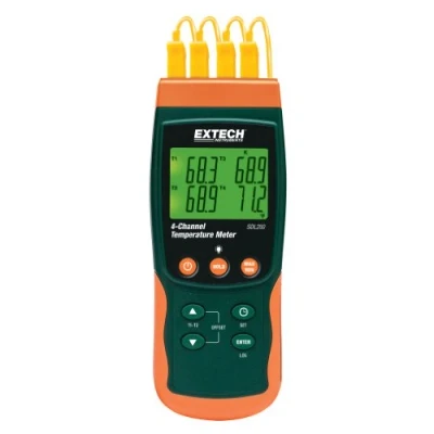 Immagine di Extech SDL200 Termometro/Datalogger SD a 4 Canali