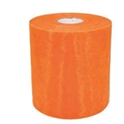 Immagine di generico Rotolo Tulle H 12,5 CM X 100 MT, Arancio, Bobina