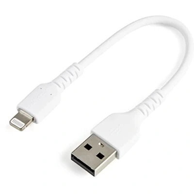 Immagine di Startech.Com 15cm Durable USB a to Lightning Cable rusbltmm15cmw
