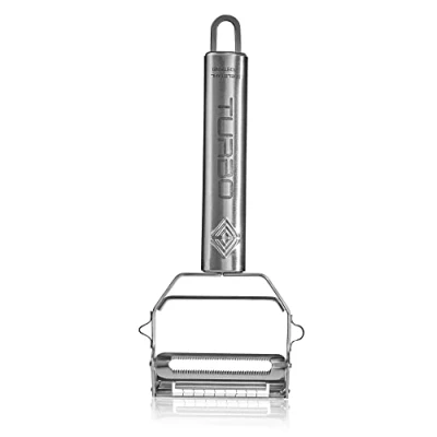 Immagine di TURBO PRODUKTE BI pelapatate a doppia testa e julienne facile da pulire migliore acciaio inox affettaverdure 2 in 1