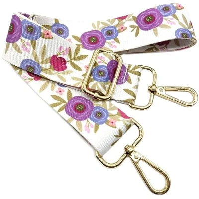 Immagine di Tracolla per Borse Donna Colorato Cinghia Della Borsa Larga, Regolabile con Gold Moschettone, Durevole Crossbody Borsa, Borsetta, Chitarra DIY Spalla Accessori Ragazze, 604