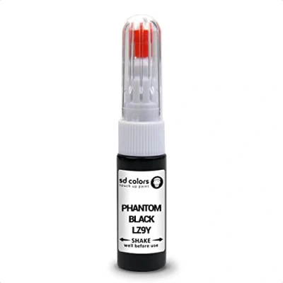 Immagine di SD COLORS PHANTOM BLACK LZ9Y compatibile con VW/AUDI New Touch Up Paint Pen Kit di riparazione 20 ML GRAFFIO SPAZZOLA COLORE CODE