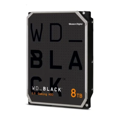 Immagine di WD_BLACK Western Digital Hard disk interno da 8 TB, 7200 giri/min, SATA 6 Gb/s, 256 MB di cache, 3,5&quot;, WD8002FZBX