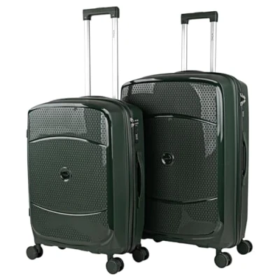 Immagine di ITACA Set Valigie Rigide Offerte. Valigia Grande Rigida, Media Rigida e Bagaglio a Mano. di con Lucchetto Combinazione TSA, Verde