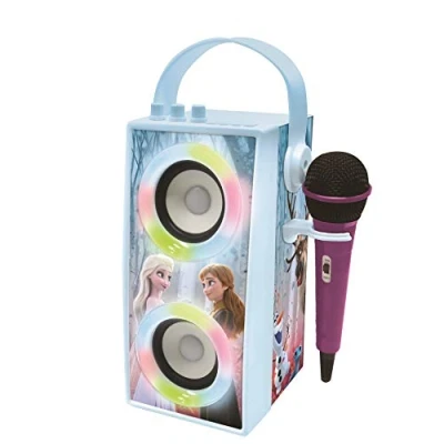 Immagine di Enceinte Tendance Bluetooth® Lexibook Portable avec micro et effets lumineux La Reine des Neiges