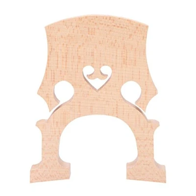 Immagine di Ponticello Violoncello 4/4,Violoncello Bridge,Accessorio Per La Sostituzione Di Strumenti Musicali A Ponte Ad Acero Autolivellante 4/4 3/4 In Con (Confezione Da 2)(4/4)