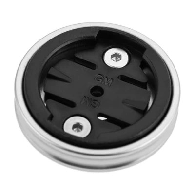 Immagine di gohantee supporto per tappo superiore manubrio della bicicletta, compatibile con Garmin Edge, cuffia computer