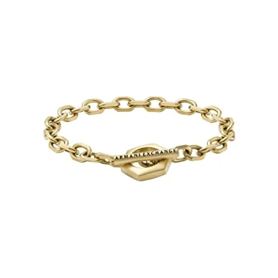 Immagine di Armani Exchange Bracciale goldcoloured, Uomo, Taglia: One Size, Gold coloured
