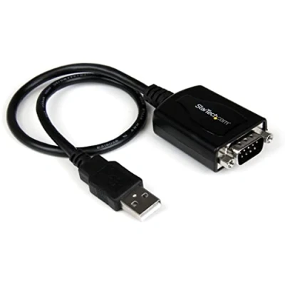 Immagine di StarTech.com Cavo adattatore USB a seriale RS 232 DB 9 da 30 cm, con interfaccia COM, Convertitore RS232 (ICUSB232PRO)