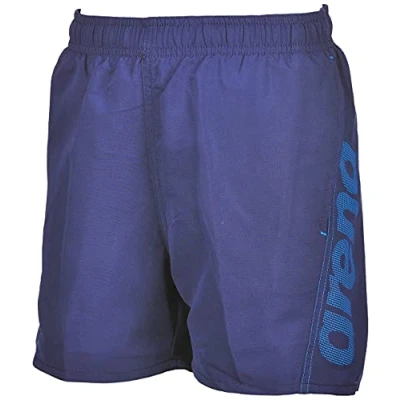 Immagine di arena Fundamentals Logo Costume Bambino Mare e Piscina, da Bagno in Morbido Tessuto ad Asciugatura Rapida, Boxer con Slip Interno Rete