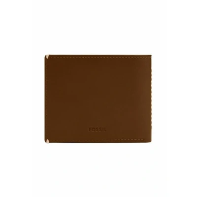 Immagine di Fossil Westover, Portafoglio Bi Fold da Uomo, Marrone, s