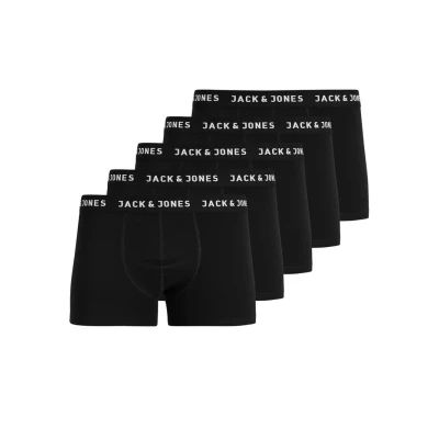 Immagine di Jack &amp; Jones Junior Jachuey Trunks 5 PACK Culotte per bambini, Taglia: 164, Black