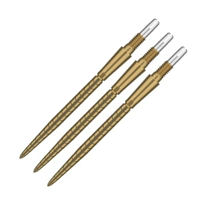 Immagine di Target Darts Swiss Point Storm Dart Points, Quarzo (Set di 3 Punte) 30MM, Oro Change Accessori Professionali per Freccette