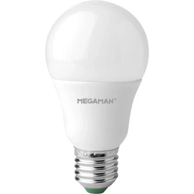 Immagine di Megaman MM21086 LED (monocolore) ERP F (A G) E27 Forma di bulbo 8.6 W = 60 Bianco neutro (Ø x L) mm 112 1 pz.