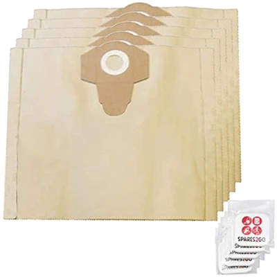 Immagine di Spares2go Sacchetti per aspirapolvere Aldi Ferrex TVC1401.1 da 30 l, resistenti, compatibili con (confezione 5 deodoranti)