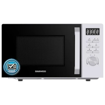 Immagine di Daewoo MD FC206GS Forno a microonde 2 in 1 con grill, 20 l, 700 W, 800 8 programmi automatici, 5 livelli di potenza, timer, nero