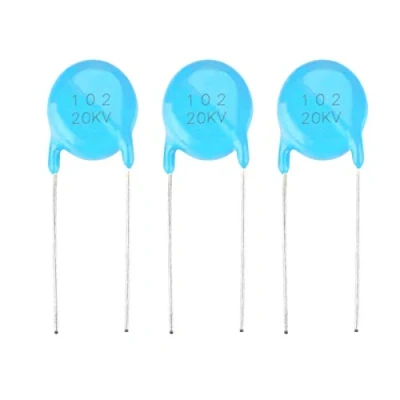 Immagine di 20 pz Kit condensatore ceramico 1nF 0.001uF 1000pF 20KV 102 assortimento ad alta tensione parti elettroniche