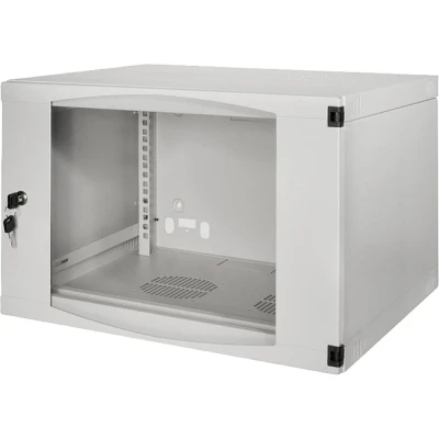 Immagine di LogiLink W06F64G Armadio rack da parete 19 (L x A P) 540 330 450 mm 6 U Grigio (RAL 7035)
