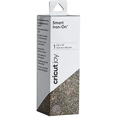Immagine di Cricut Smart Iron On Glitter Label, Vinile, Multi, for Joy
