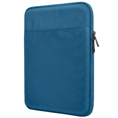 Immagine di TiMOVO 9 11&quot; Borsa per Tablet iPad 10 Gen. 10.9&quot;, 9a/8a/7a 10.2&quot;, Air 11/Air 5a/4a Galaxy Tab A9+/A9 Plus 11&quot;, Smart Keyboard, Blu Pavone